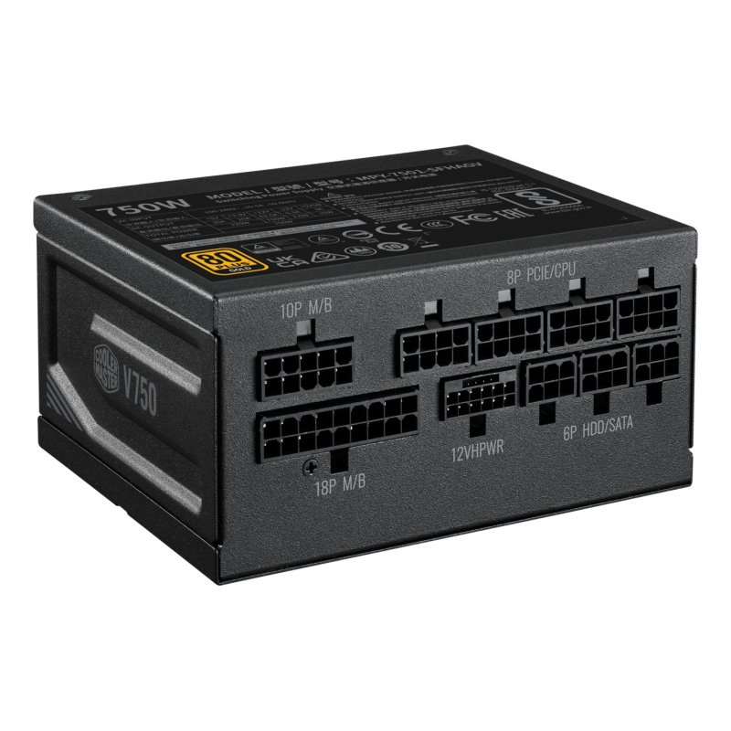 Cooler Master V SFX Gold 750 ATX 3.0 power supply unit 750 W 24-pin ATX Black