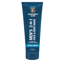 Australian Gold - Men's 2in1 Face & Body Wash 250 ml