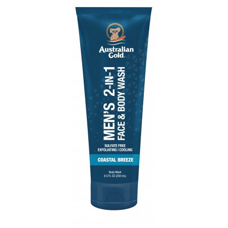 Australian Gold - Men's 2in1 Face & Body Wash 250 ml