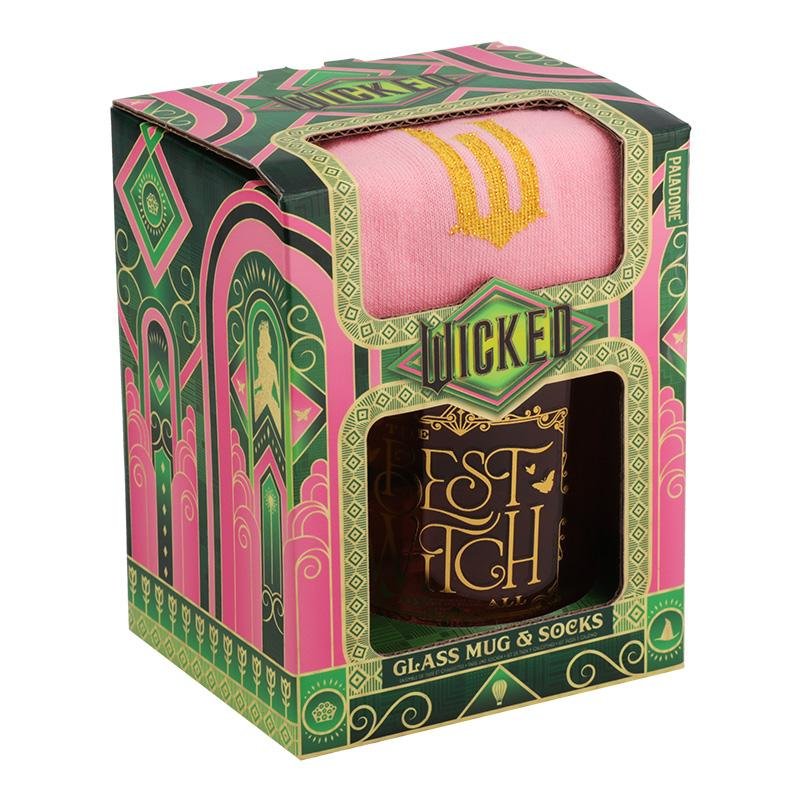 WICKED - Mug et Chaussettes - Rose