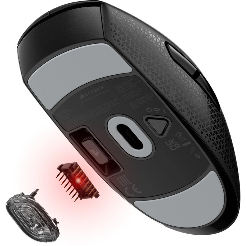 Corsair M55 mouse Gaming Right-hand RF Wireless Bluetooth USB Type-A Optical 24000 DPI