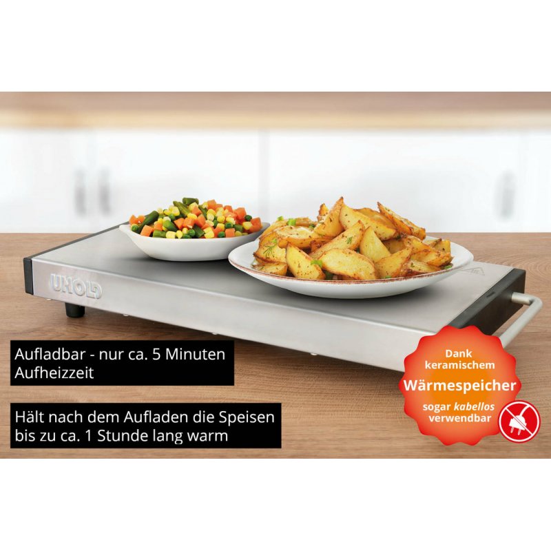 Unold Heat Storage Plate silver (58845)