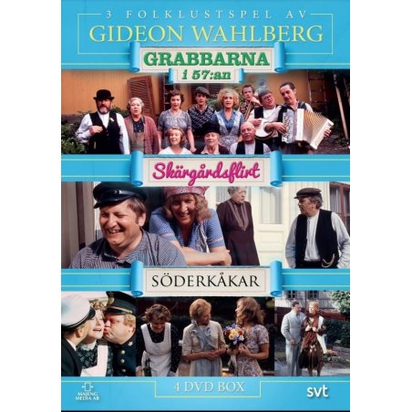 Gideon Wahlberg komplett box - nu inkl Söderkåkar