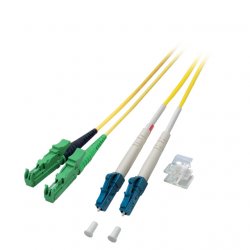EFB Elektronik O0937.10 InfiniBand/fibre optic cable 10 m E-2000 (LSH) LC Yellow