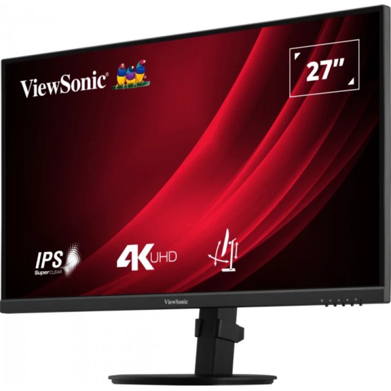 Viewsonic VG Series VG2708-4K LED display 68.6 cm (27") 3840 x 2160 pixels 4K Ultra HD Black