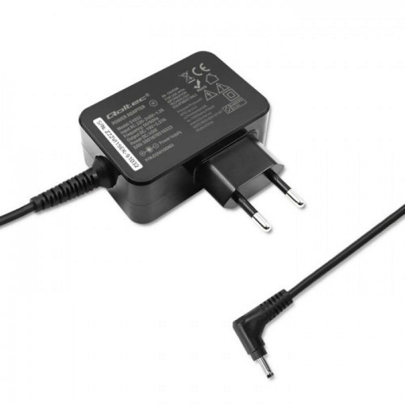 Qoltec 51032 adaptateur de puissance & onduleur Intérieure 45 W Noir