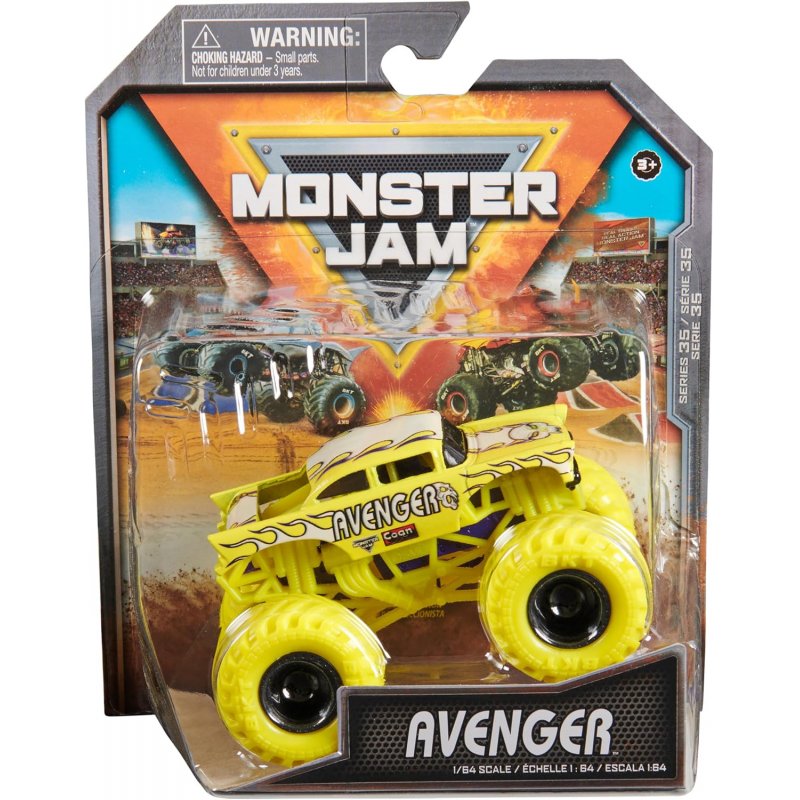 Monster Jam - 1:64 Single Pack - Avenger