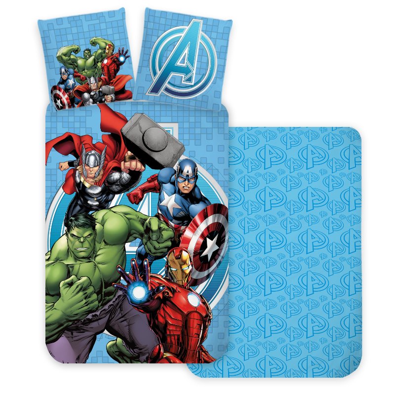 Bed Linen - Junior Size 100x140 cm - Avengers (1000928)