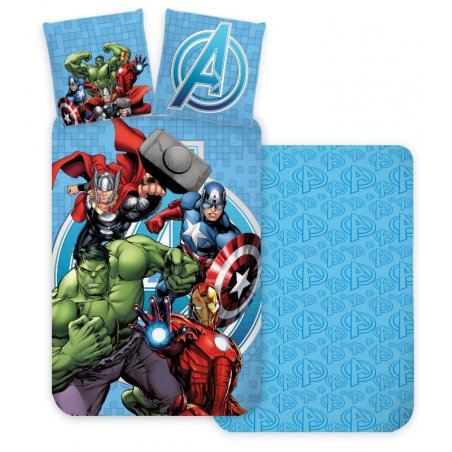 Bed Linen - Junior Size 100x140 cm - Avengers (1000928)