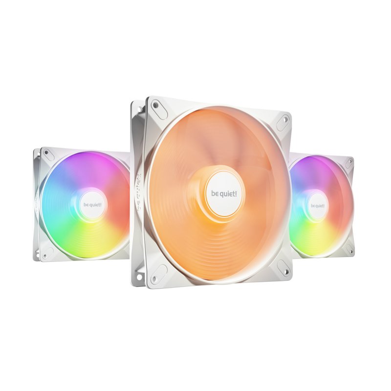 be quiet! LIGHT WINGS LX | 120mm PWM White Triple Pack