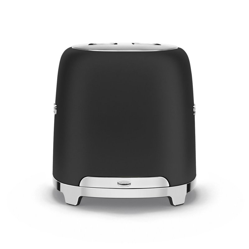 SMEG Toaster TSF01BLMEU, 2 Scheibe(n), Schwarz