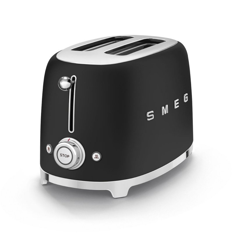 Smeg 50's Style Toaster TSF01BLMEU Black