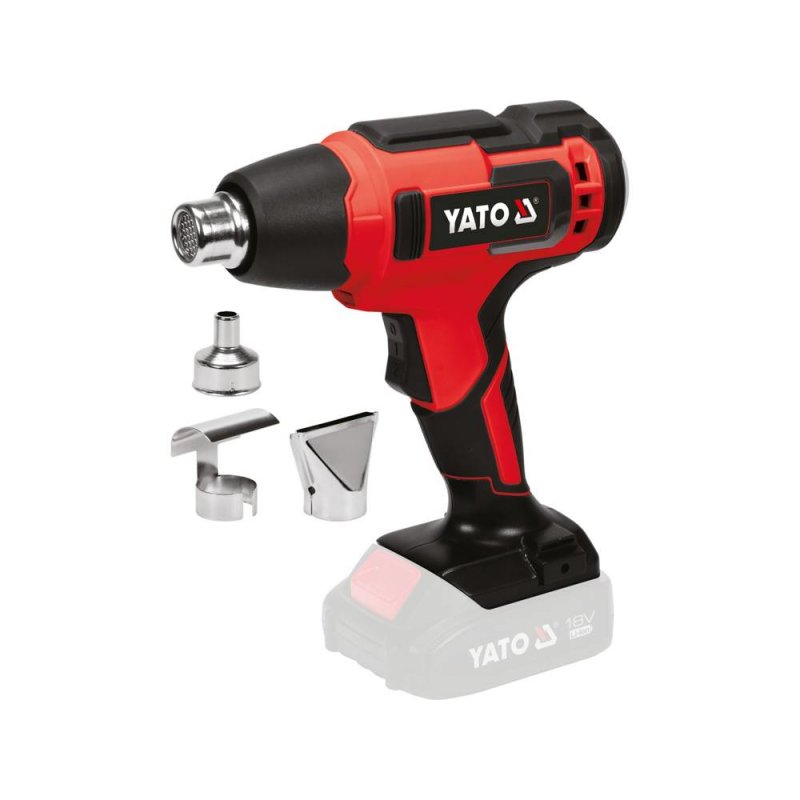 Yato YT-82285 heat gun Hot air gun 100 l/min 550 °C 250 W Black Red