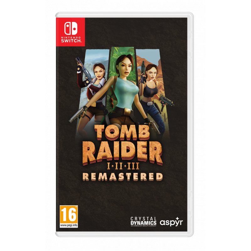 Tomb Raider I, II & III Remastered /Switch