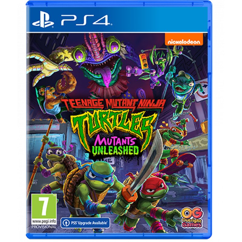 Teenage Mutant Ninja Turtles: Mutants Unleashed /PS4