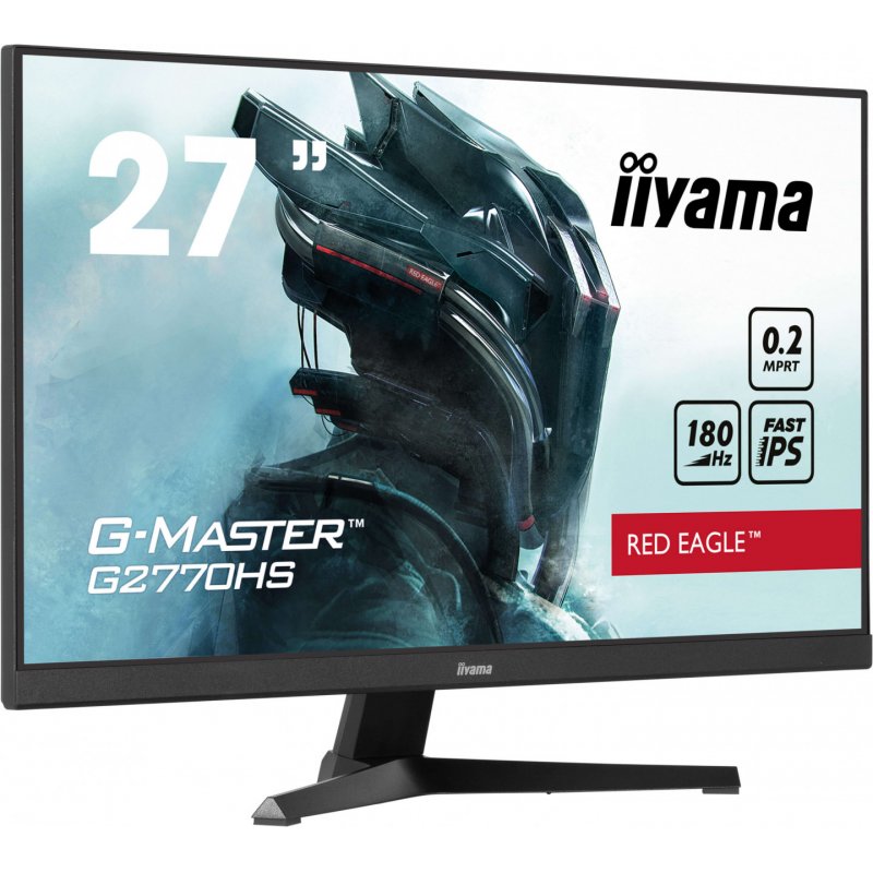 iiyama G-MASTER G2770HS-B1 écran plat de PC 68,6 cm (27") 1920 x 1080 pixels Full HD LCD Noir