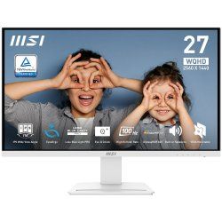 STOCK1-MSI PRO MP273QWDE E2 Office Monitor - IPS Panel, 100Hz White, 1ms(MPRT) Response Time (GTG) 4ms
