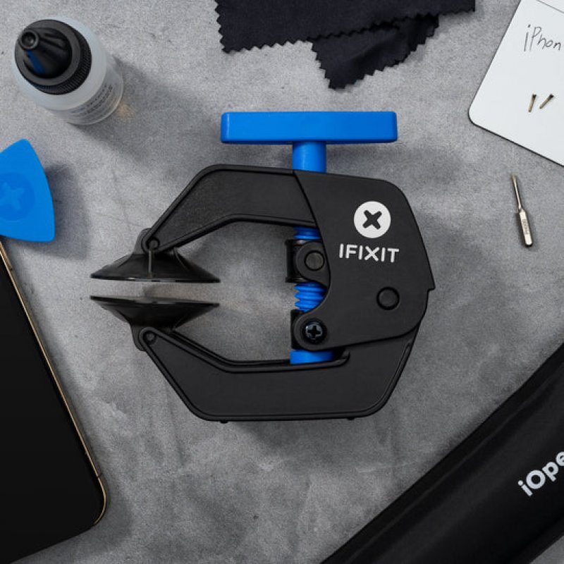 iFixit Anti-Clamp Klemme Öffne Handys und andere Geräte, deren Gehäuseober- und -unterseite aus glattem Material