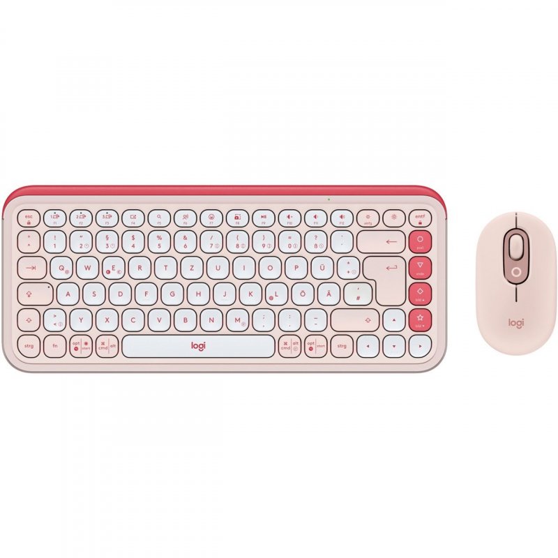 POP ICON COMBO MOUSE AND KB ROSE - DEU - CENTRAL-419