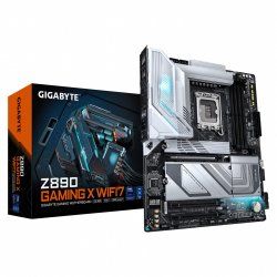 GIGABYTE Z890 GAMING X WIFI7 Motherboard - Supports Intel Core Ultra (Series 2) CPUs, 16 1 2 phases VRM, up to 8800MHz