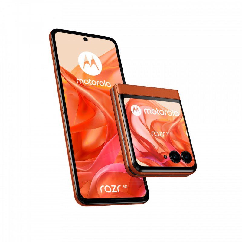 Motorola razr 50 17.5 cm (6.9") Dual SIM Android 14 5G USB Type-C 8 GB 256 GB 4200 mAh Orange