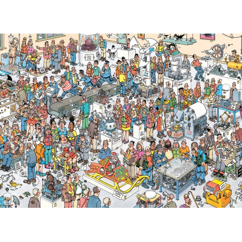 Jan Van Haasteren - Futureproof fair puzzle (1000 pieces)