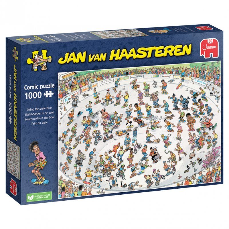 Jan van Haasteren - Faire Du Skate (1000 Piéces)