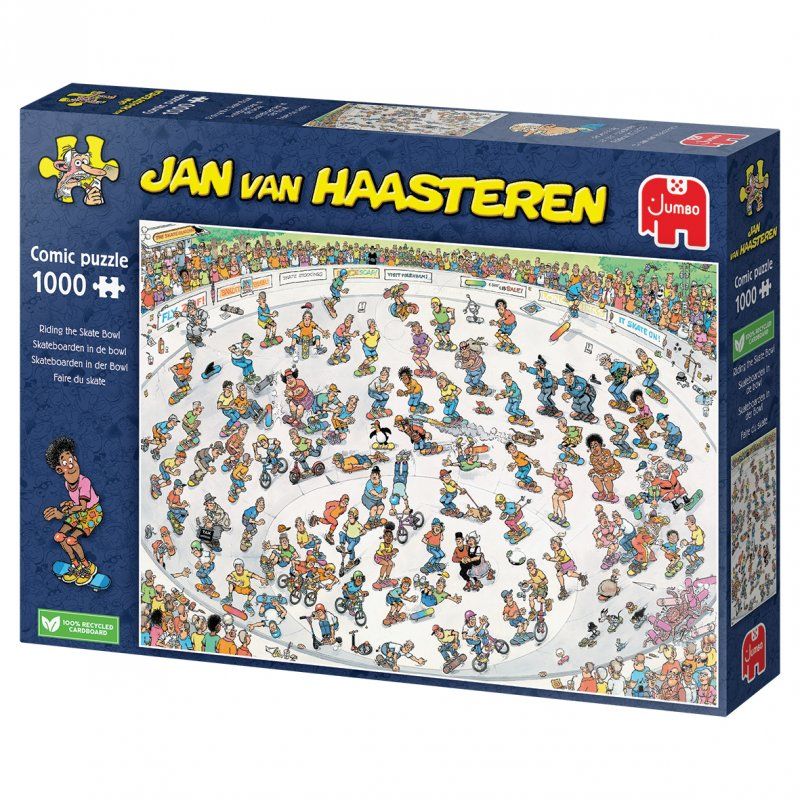 Jan van Haasteren - Faire Du Skate (1000 Piéces)