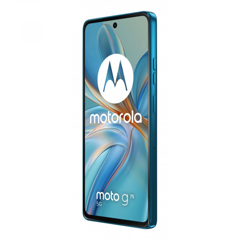 Motorola moto G75 5G 17,2 cm (6.78") Double SIM hybride Android 14 USB Type-C 8 Go 256 Go 5000 mAh Bleu
