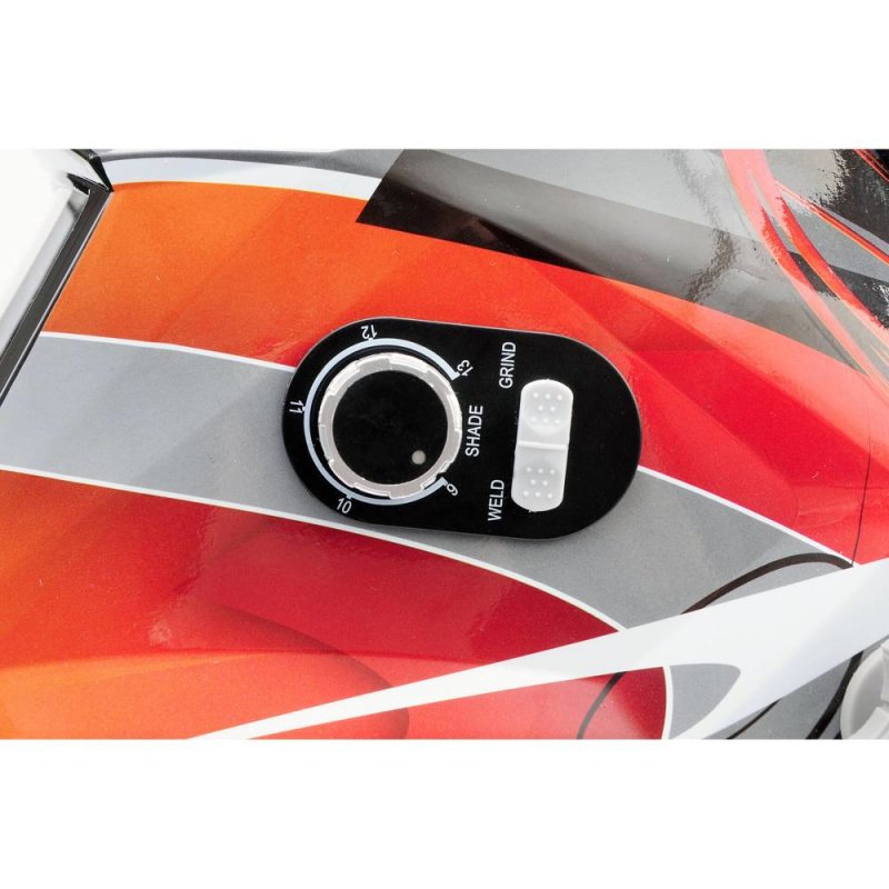 Yato YT-73921 welding mask/helmet Welding helmet with auto-darkening filter Black Red Silver