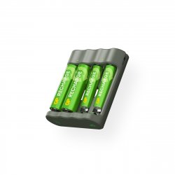 GP - Recharge Battery Charger, B441 (USB), incl. 2 x AA 2100 mAh 2 x AAA 800 mAh Batteries