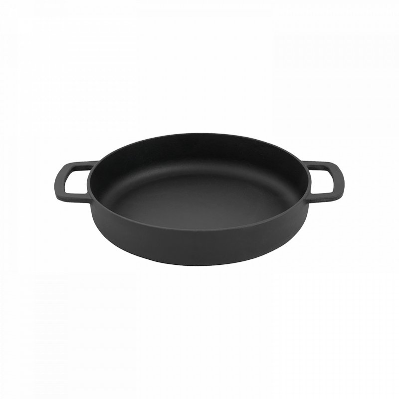 Combekk - Sous-Chef Double Handle Cast Iron Frying Pan, 24 cm