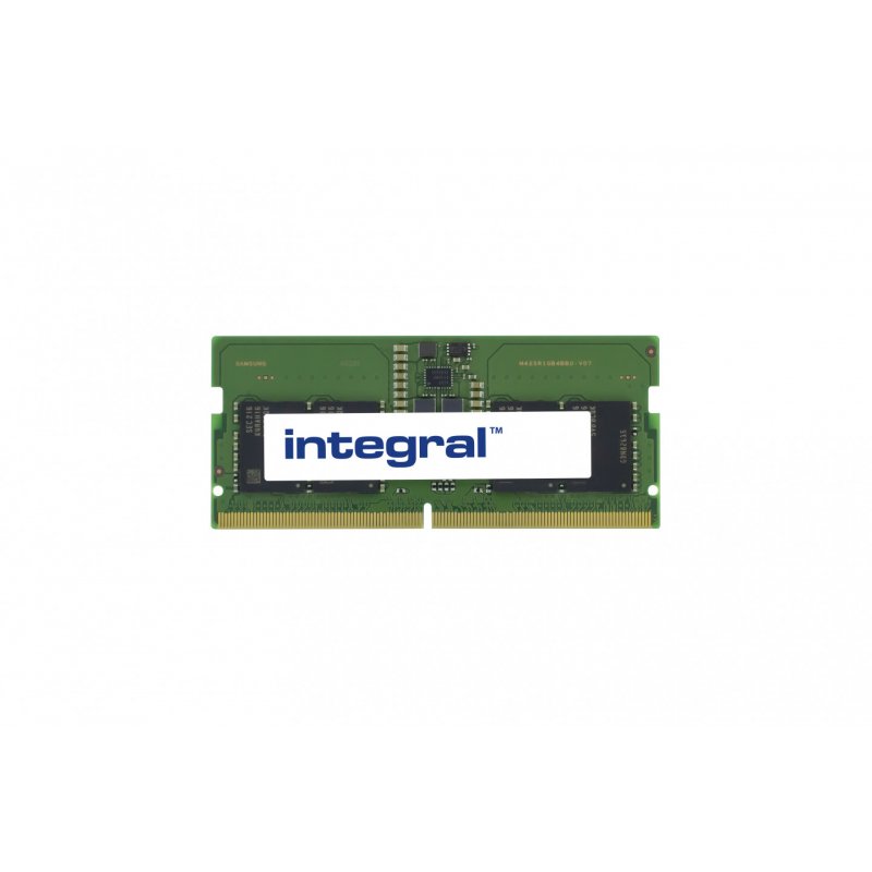 Integral 8GB LAPTOP RAM MODULE DDR5 5600MHZ PC5-44800 UNBUFFERED NON-ECC 1.1V 1GX16 CL46 module de mémoire 8 Go 1 x 8