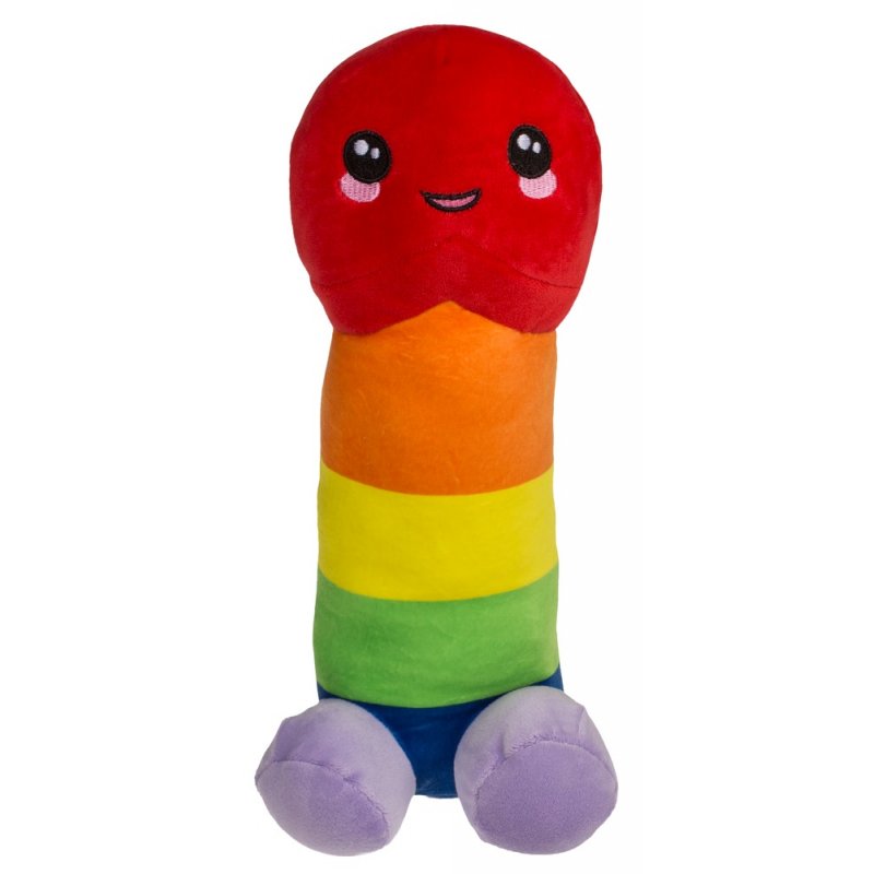 Plush Penis Rainbow 30 cm