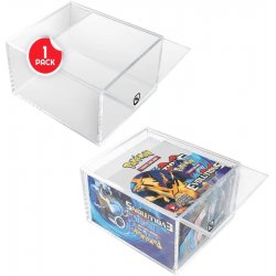 EVORETRO - Pokemon booster box with sliding lid anti-UV 4.0MM