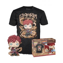 NARUTO - POP N° XXX - Gaara (Glitter) T-shirt (L)
