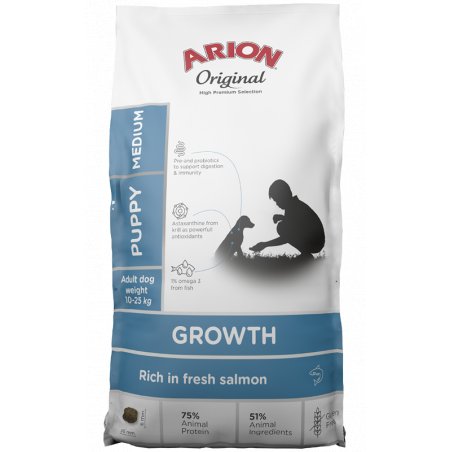 ARION - Original growth fish medium 12 kg - (106055)