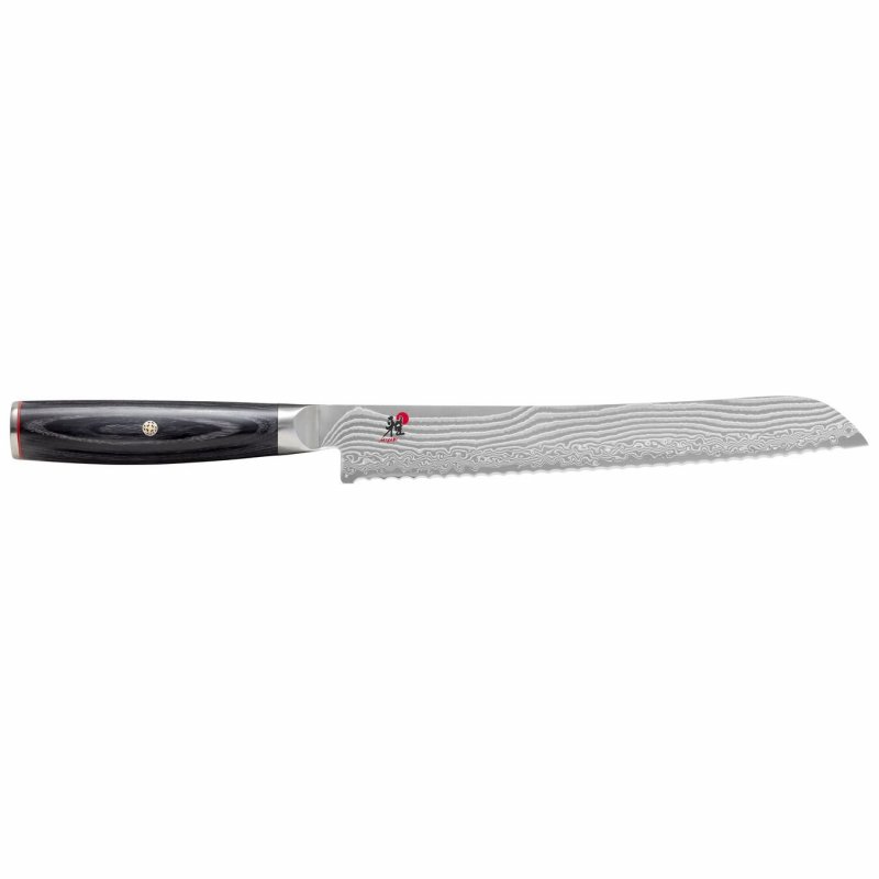 Miyabi - 5000 FC-D Bread knife, serrated edge - Sort - 24 cm