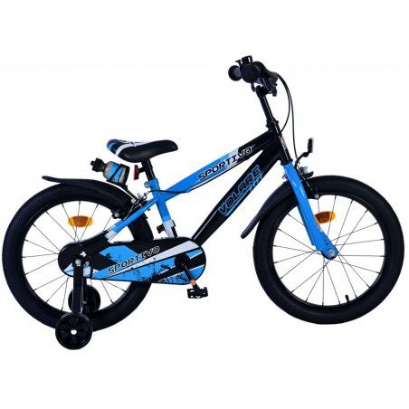 Volare - Children's Bicycle 18 - Green/Black (31878)