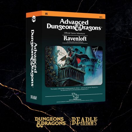 Dungeaons & Dragons pack dés Classic Module Ravenloft (7)