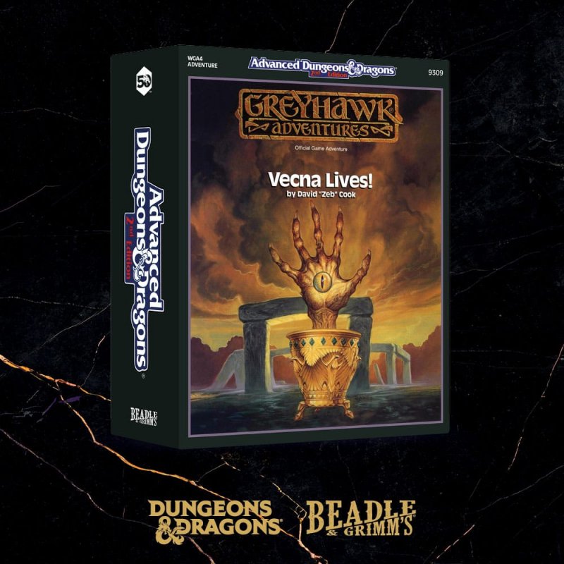 Dungeaons & Dragons pack dés Classic Module Vecna Lives (7)