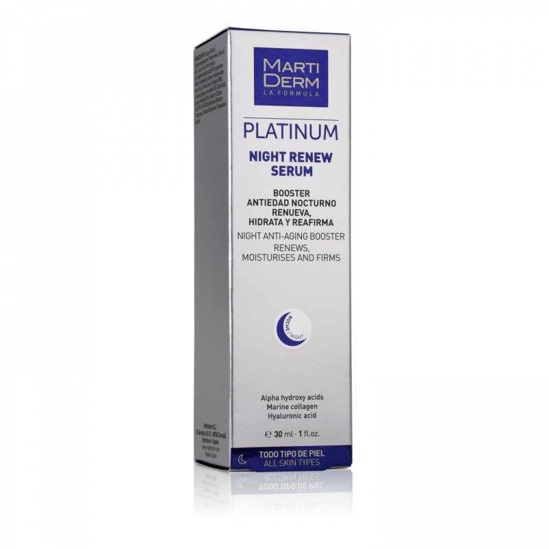 MartiDerm PLATINUM Night Renew Sérum visage 30 ml