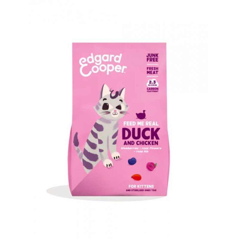 Edgard Cooper - Kitten Dryfood Duck/Chicken - 325g