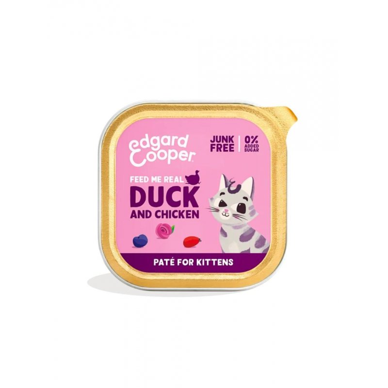 Edgard Cooper - Kitten Vetfood Paté Duck/Chicken - 85g