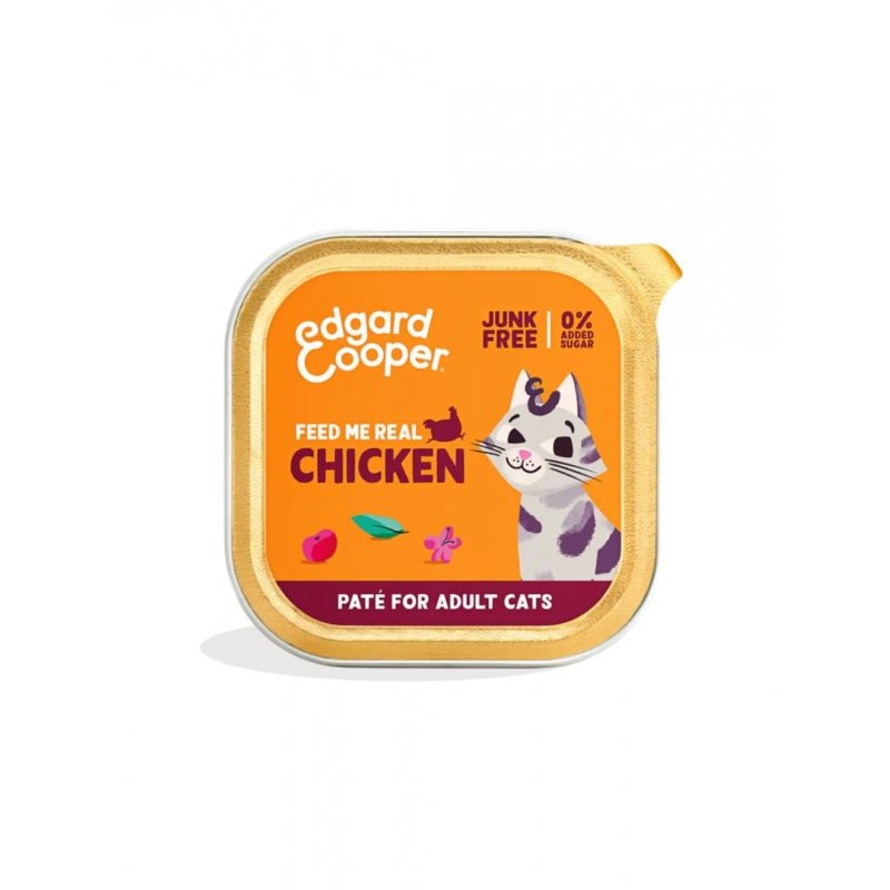 Edgard Cooper - Cat Adult Vetfood Paté Chicken - 85g