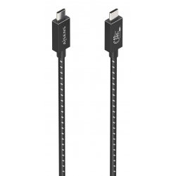 AISENS A156-0867 câble USB USB4 Gen 3x2 1 m USB C Noir