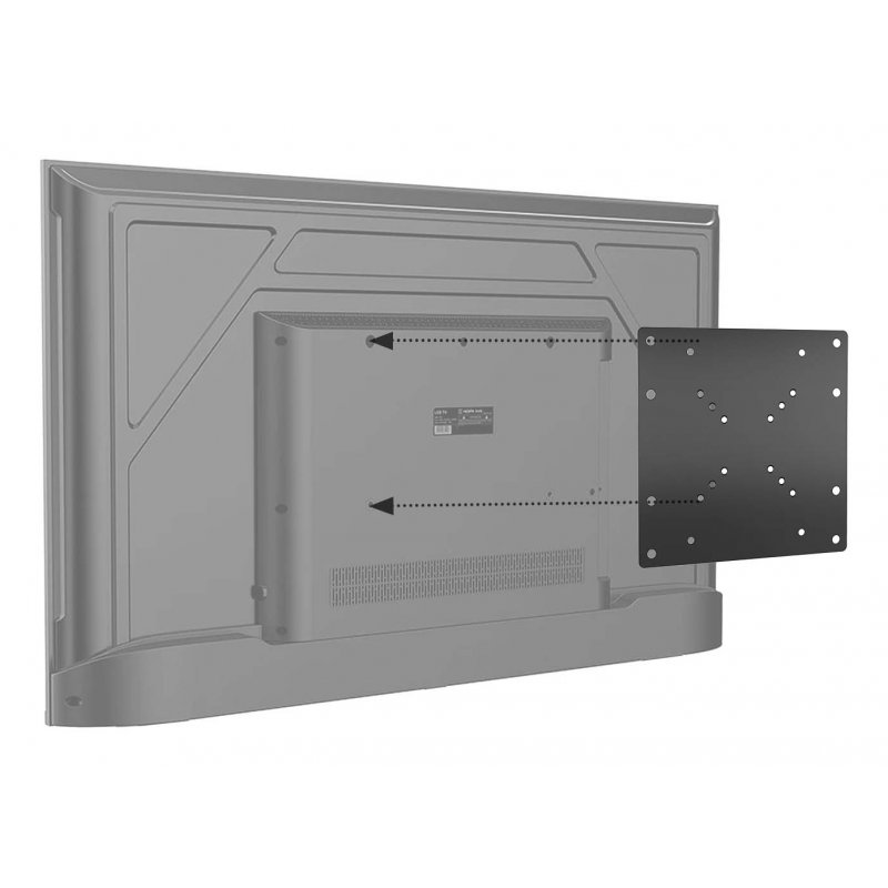 ADAPTADOR AISENS VESA 200X200 PARA MONITOR/TV NEGRO