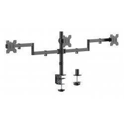 AISENS DT27TSR-281 support d'écran plat pour bureau 68,6 cm (27") Noir