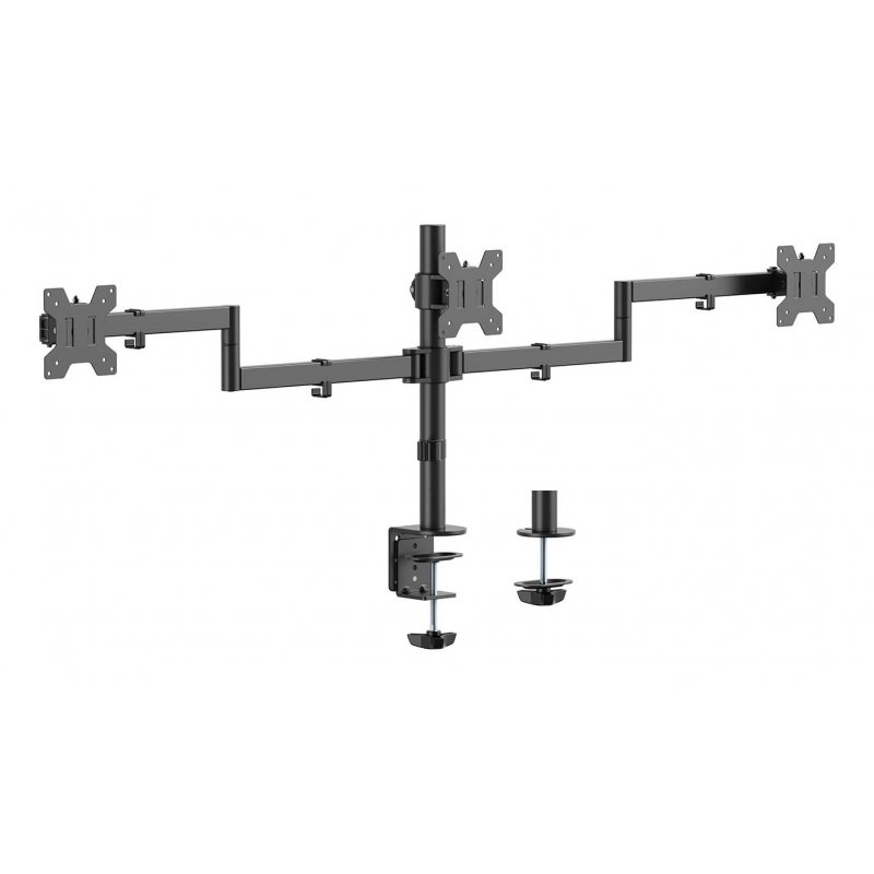 AISENS DT27TSR-281 monitor mount / stand 68.6 cm (27") Desk Black