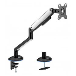 AISENS DT32TSR-295 monitor mount / stand 81.3 cm (32") Desk Black, White